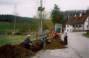 Kabelverlegung